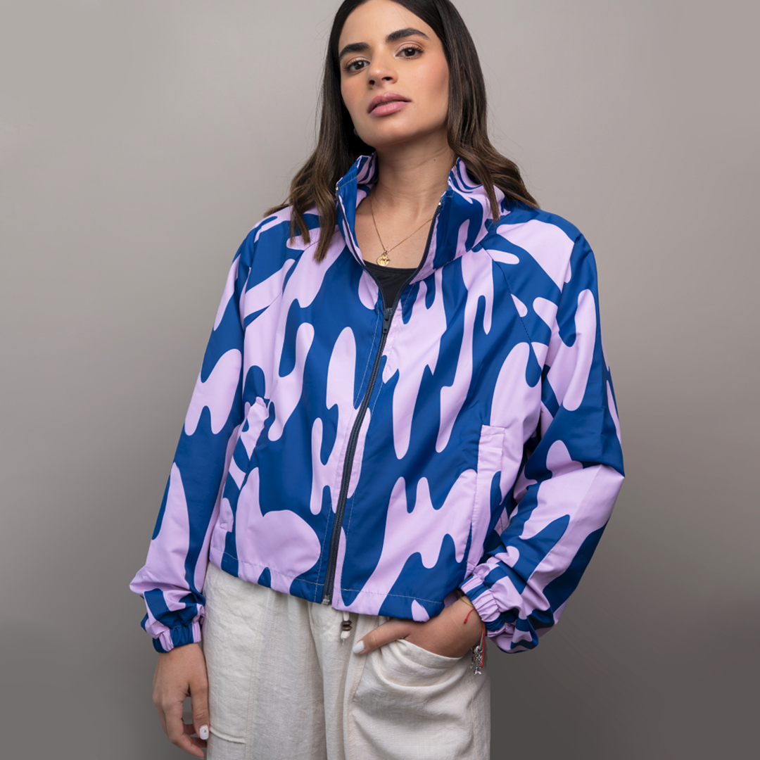 Rompevientos Cropped Lava