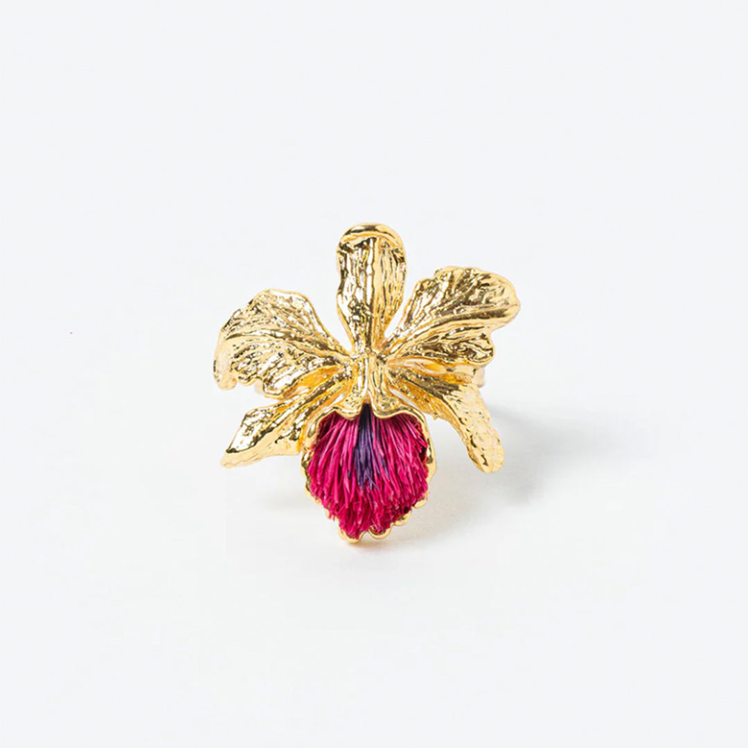 Anillo Cattleya Fucsia