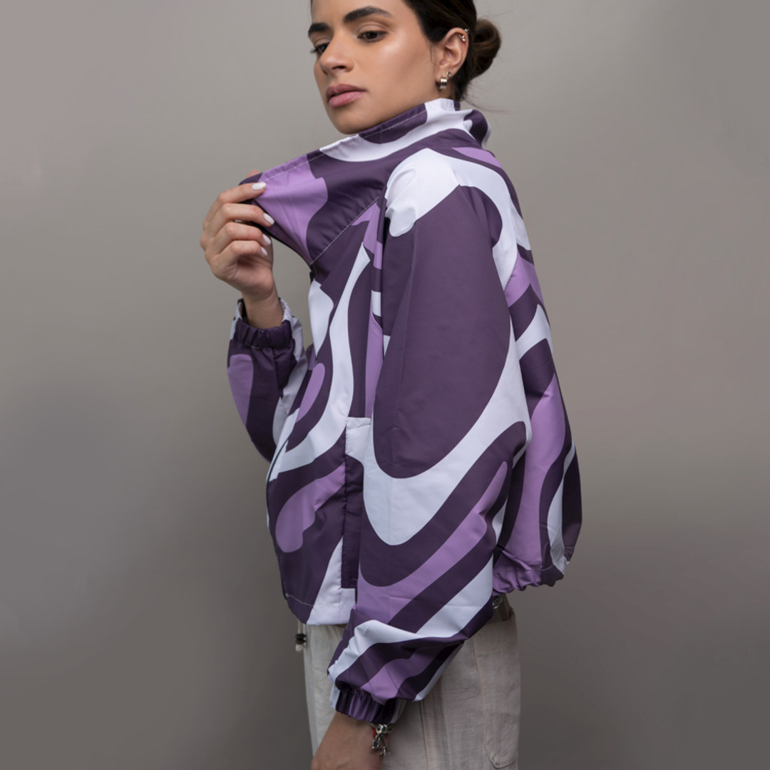 Rompevientos Cropped Movimiento