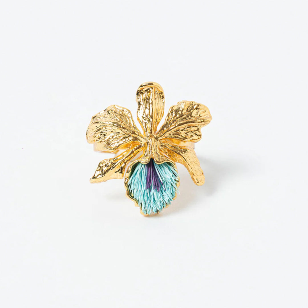 Anillo Cattleya Celeste