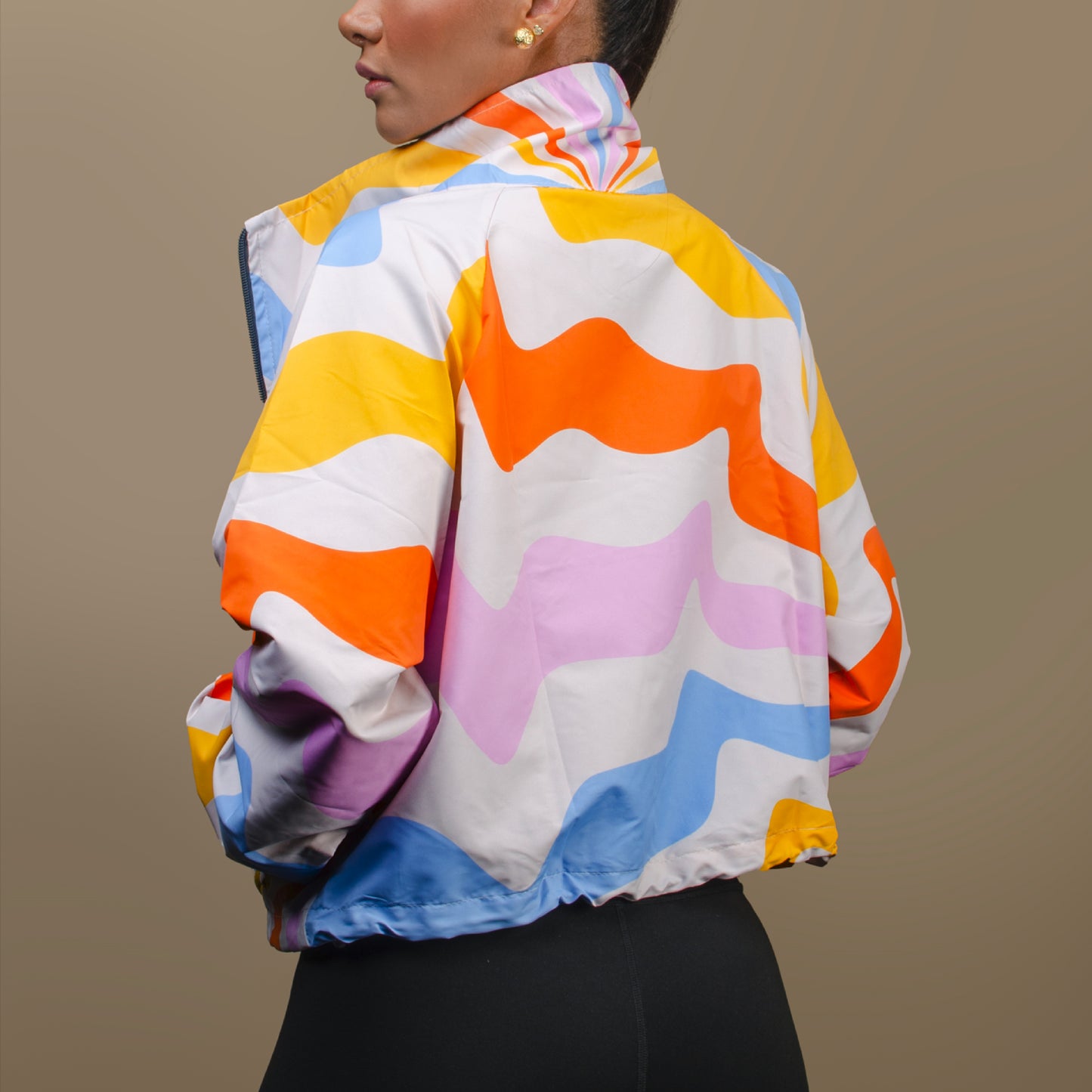 Rompevientos Cropped Yellow Mellow