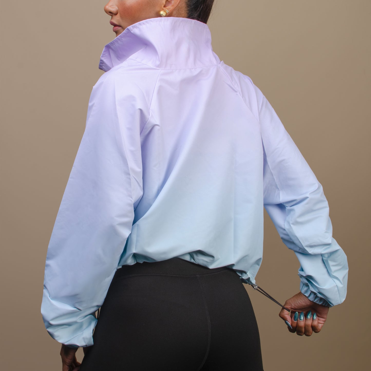 Rompevientos Cropped Alba