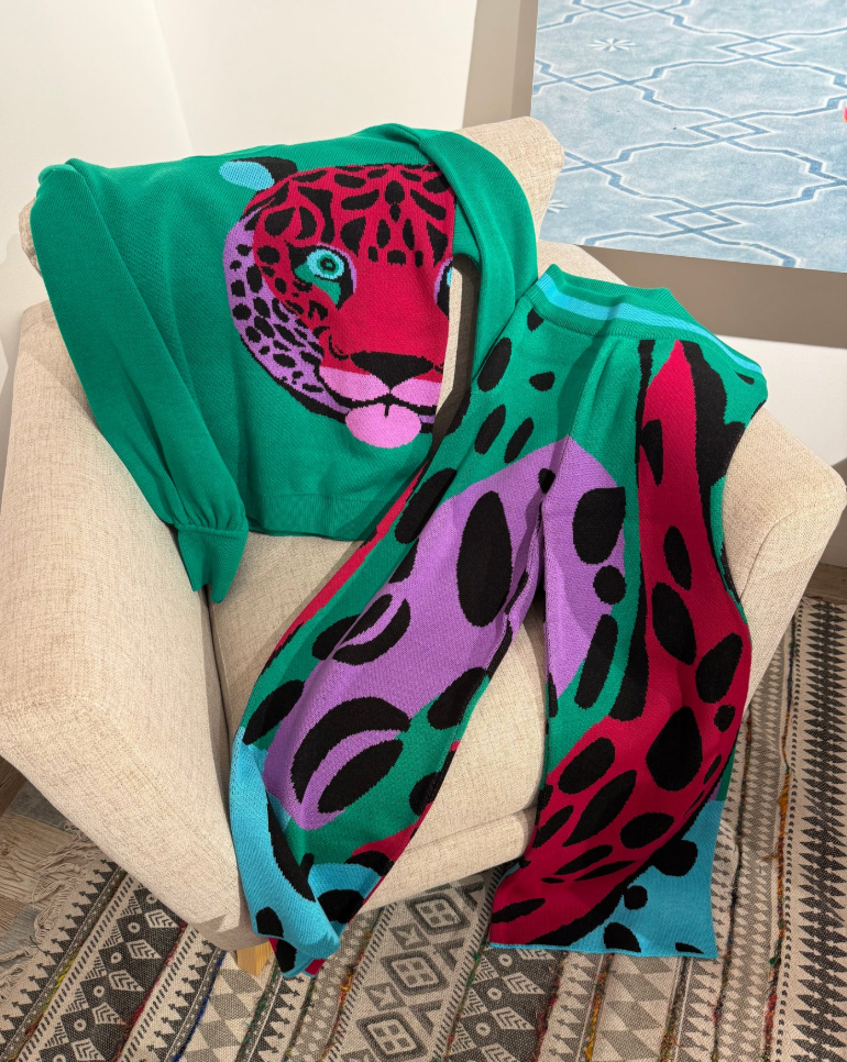 Set Leopardo Verde