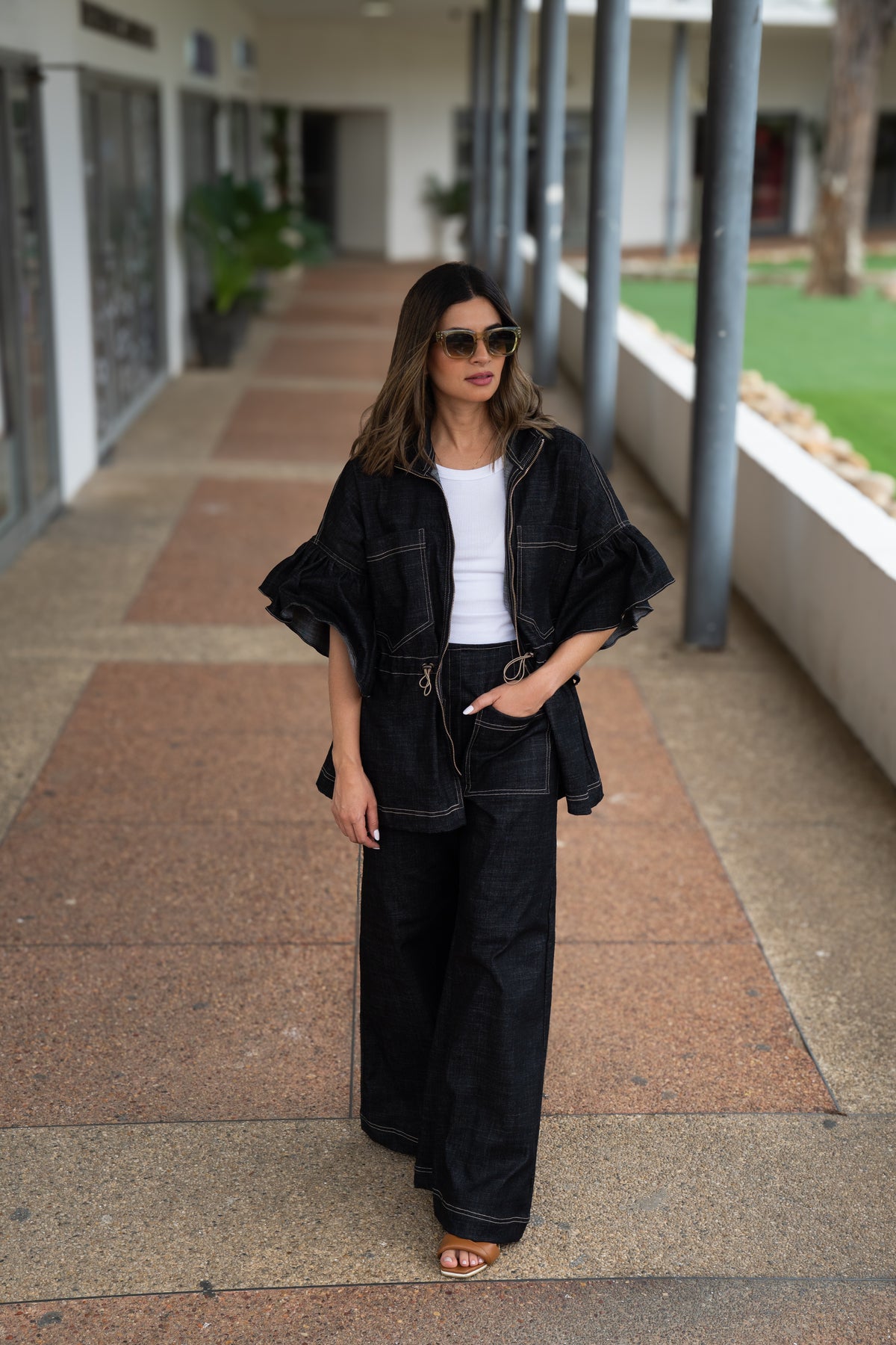 Vest Negro Jean