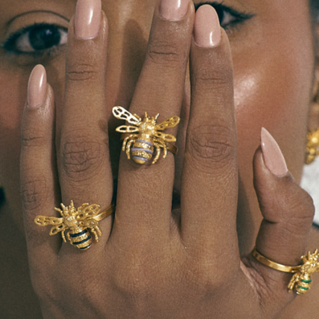 Anillo Abeja Reina Mini