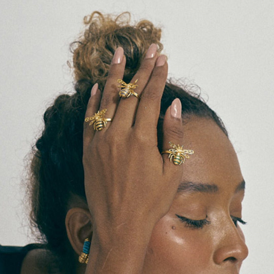 Anillo Abeja Reina Mini