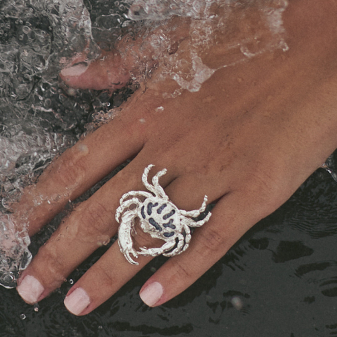 Anillo Cangrejo Plata