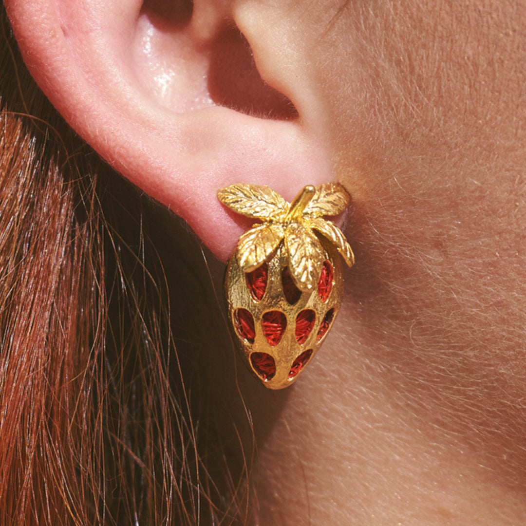 Aretes Fresa