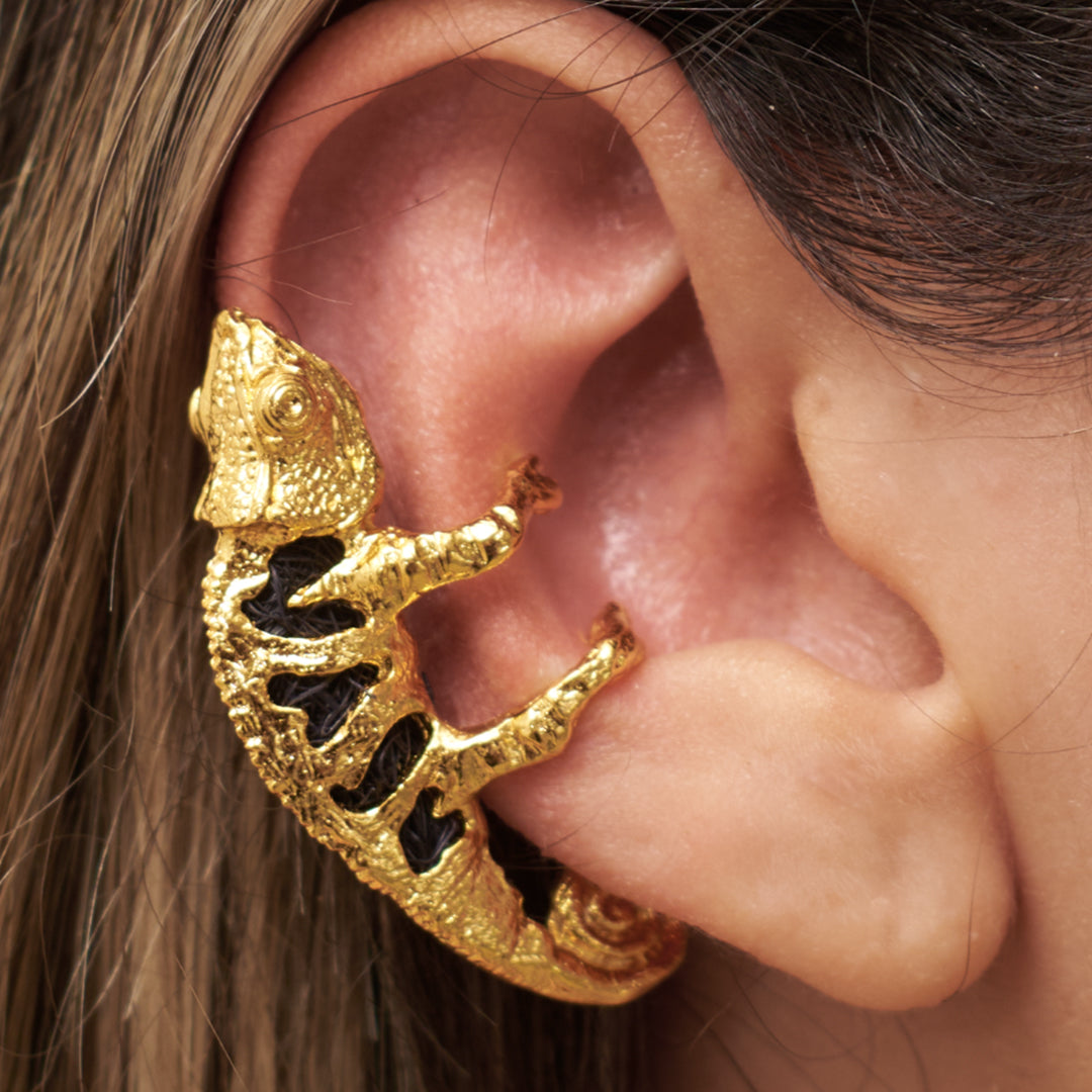 Ear Cuff Camaleón