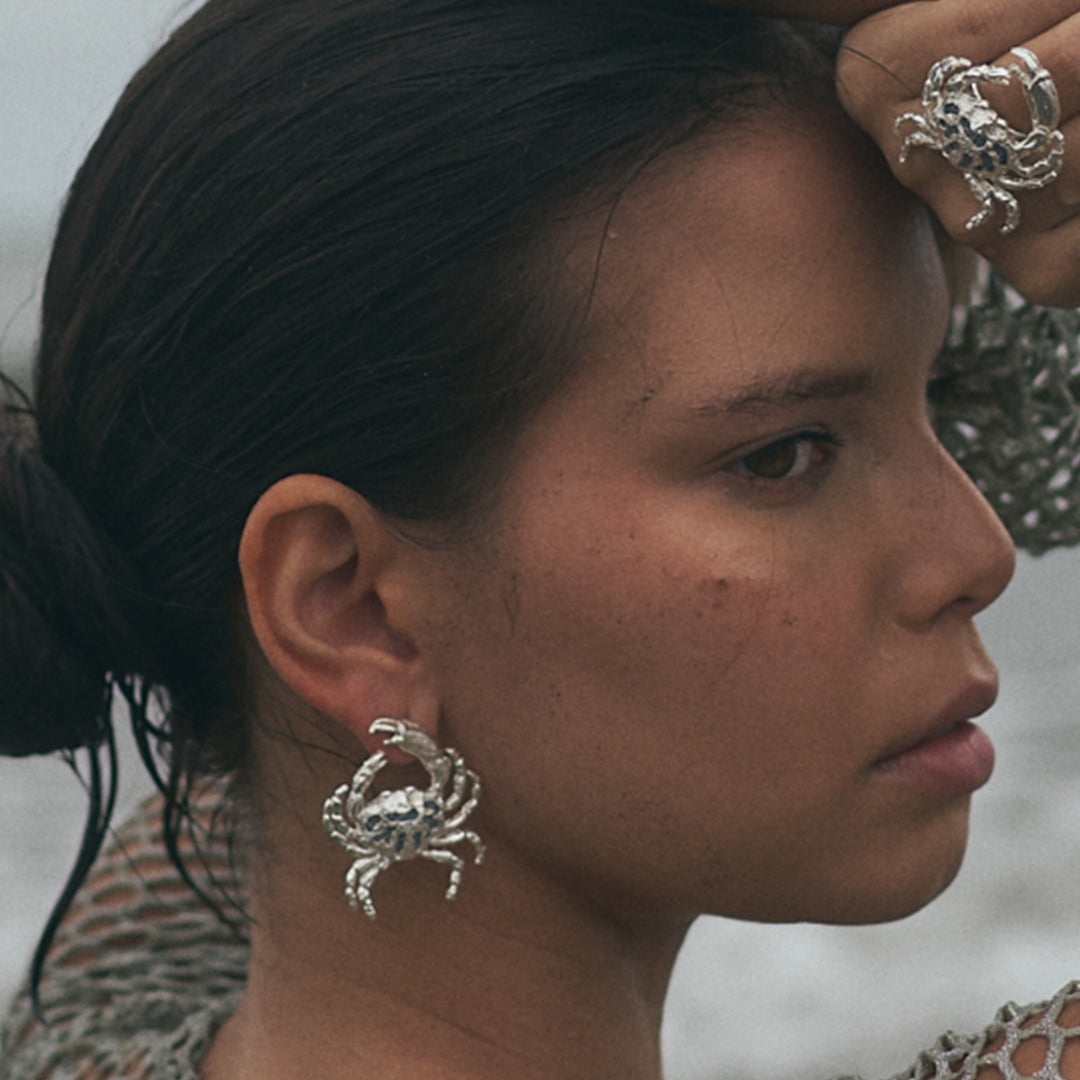 Anillo Cangrejo Plata