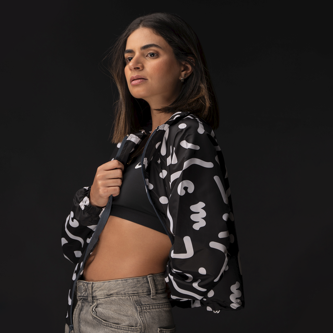 Rompevientos Cropped Conga