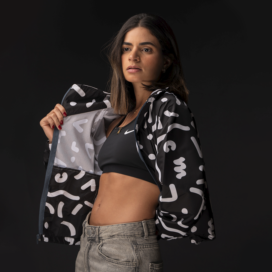 Rompevientos Cropped Conga