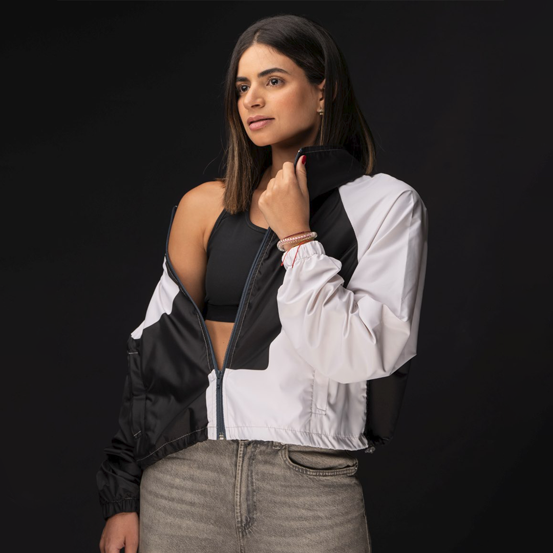 Rompevientos Cropped Noche