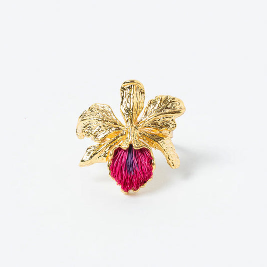Anillo Cattleya Fucsia