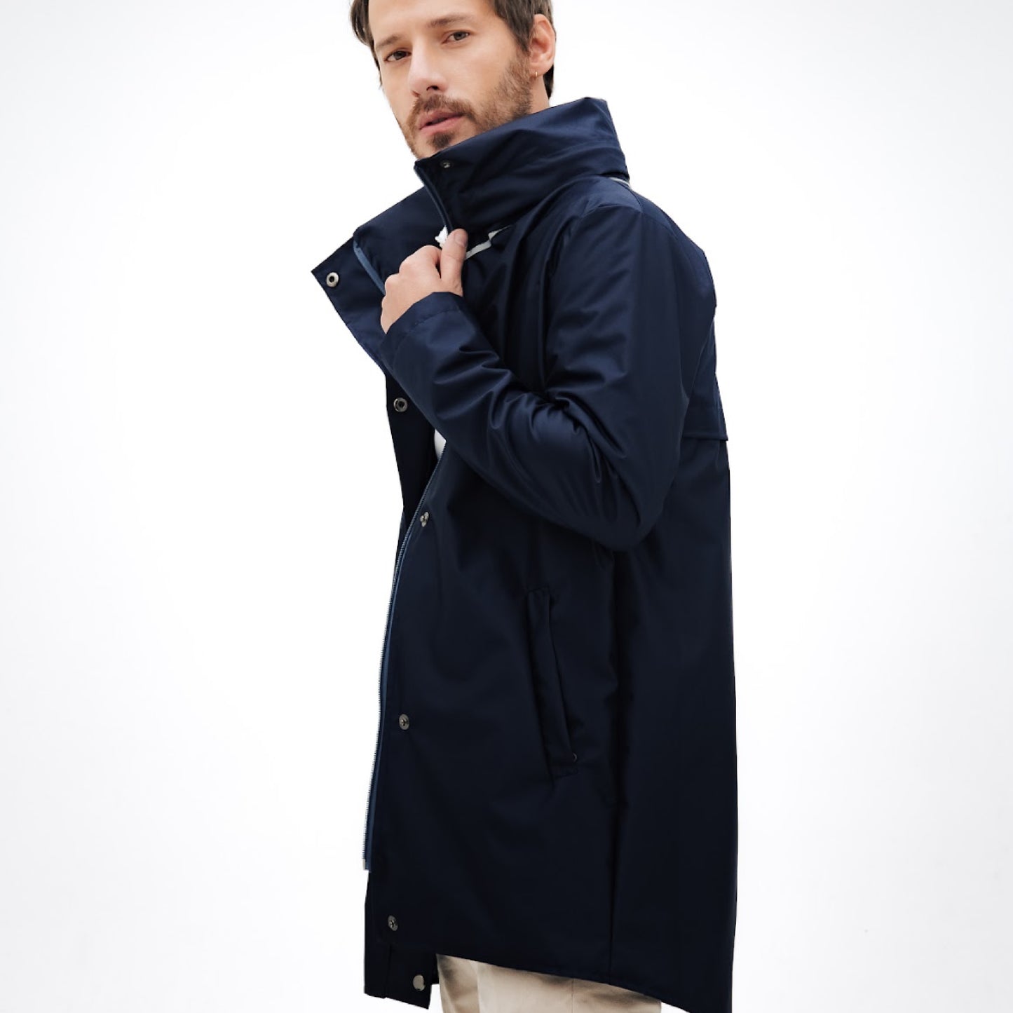 Impermeable Azul Navy