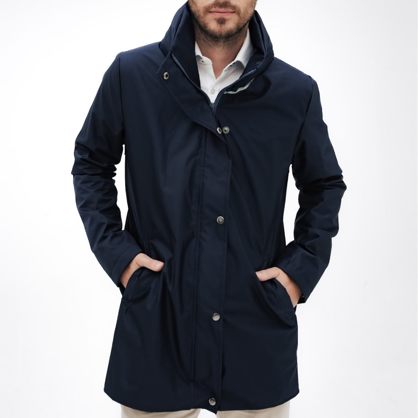 Impermeable Azul Navy