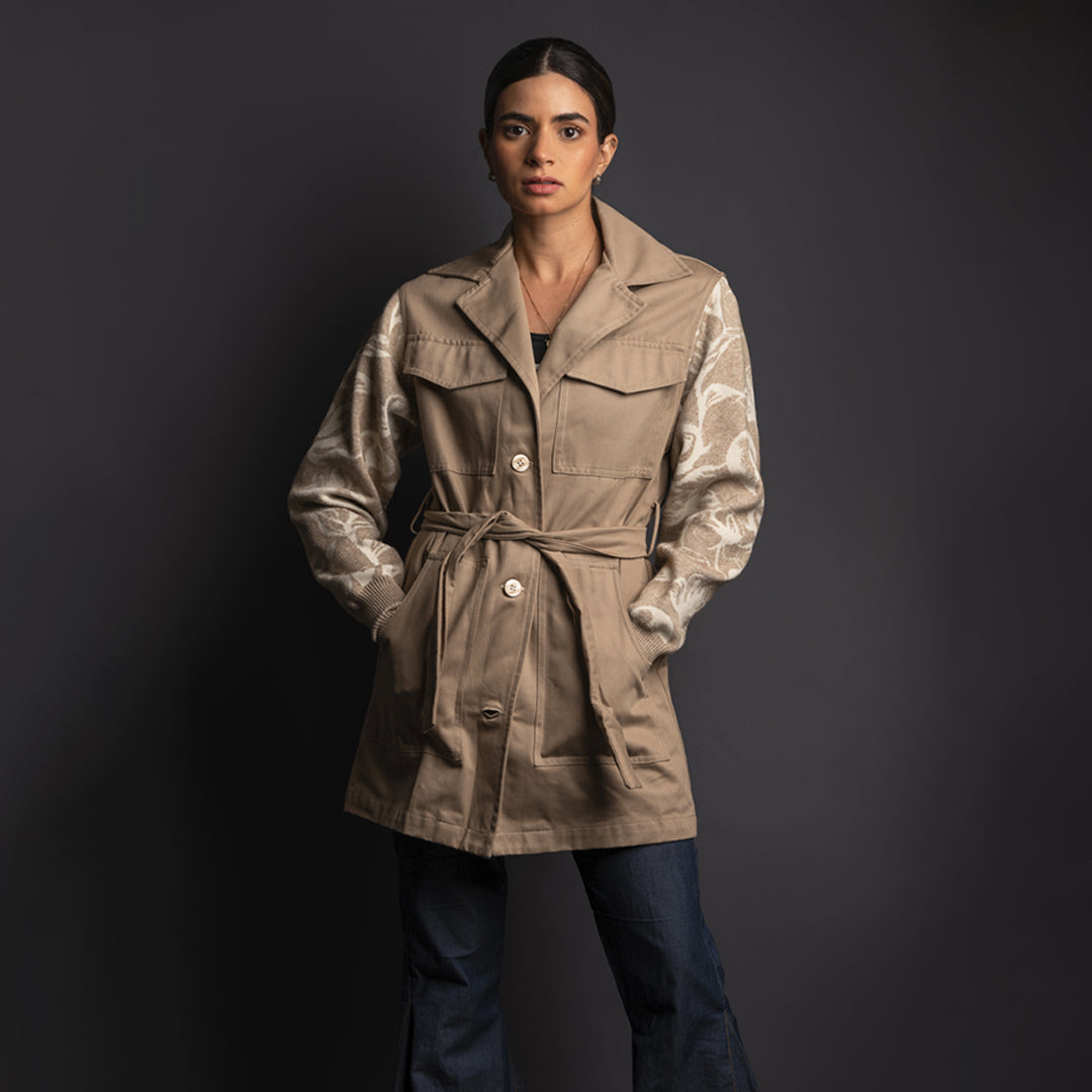 Chaqueta Agustina Marfil