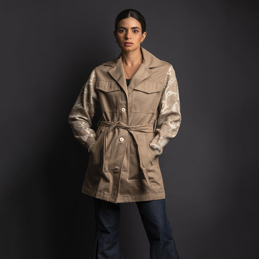 Chaqueta Agustina Marfil