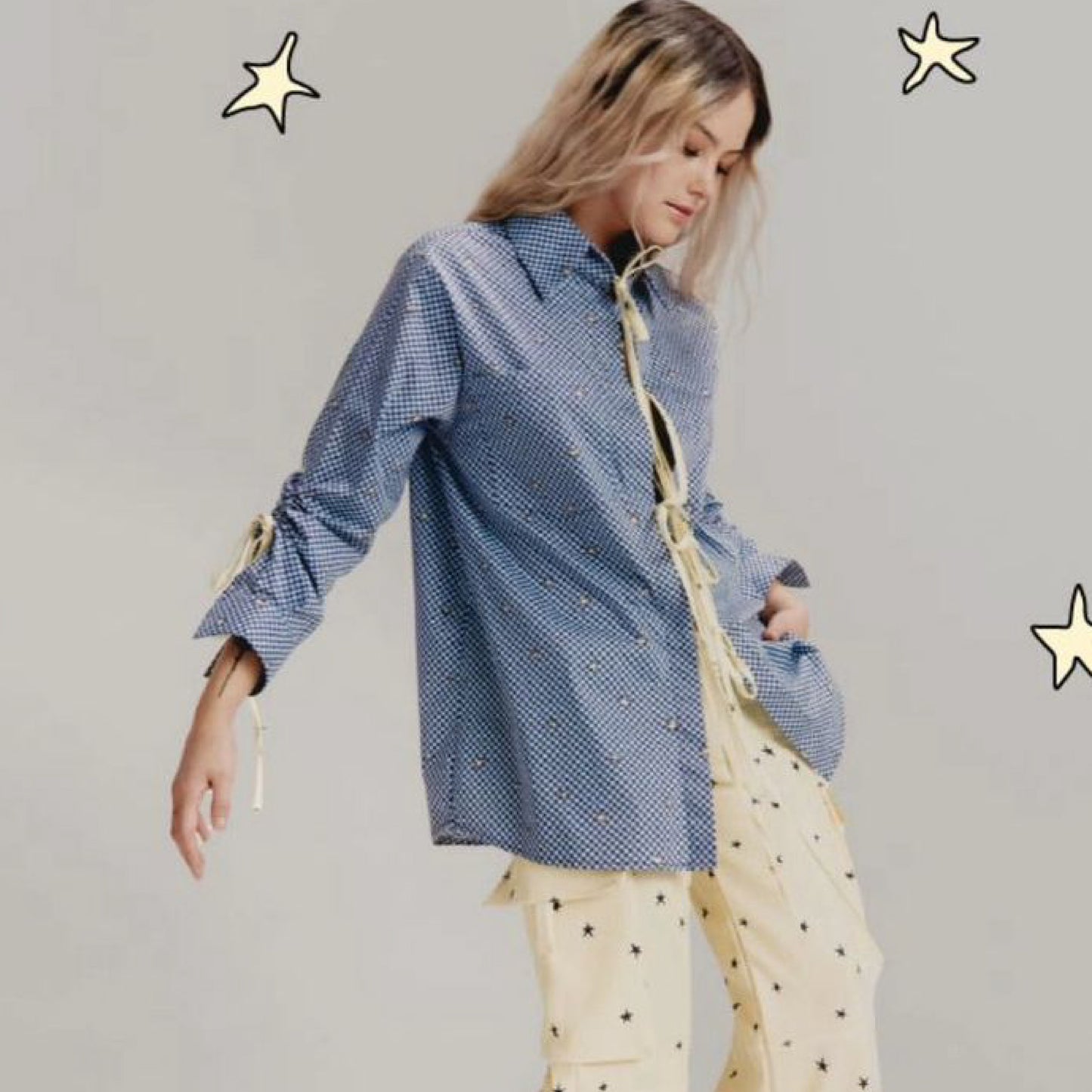 Camisa Abstract Star