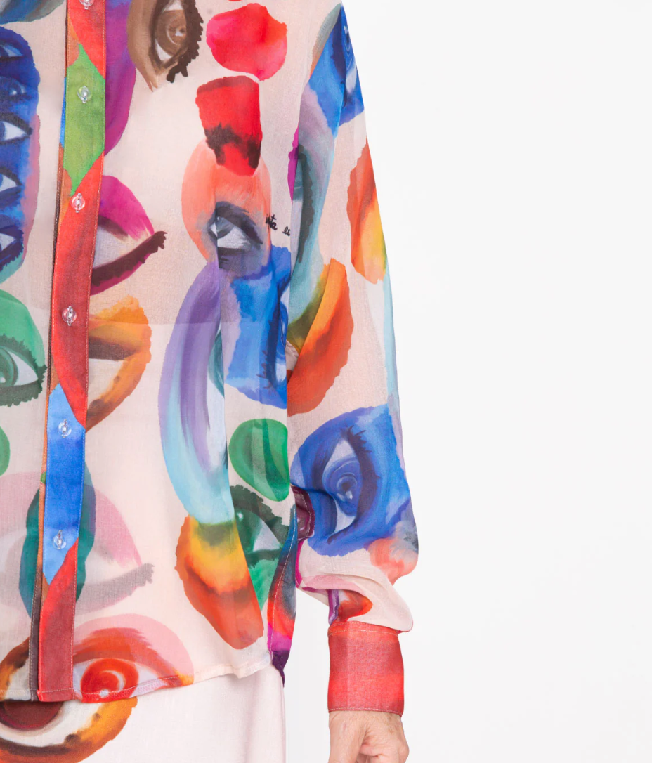 Camisa Present Gazing