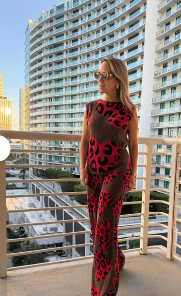 Chaleco Animal print