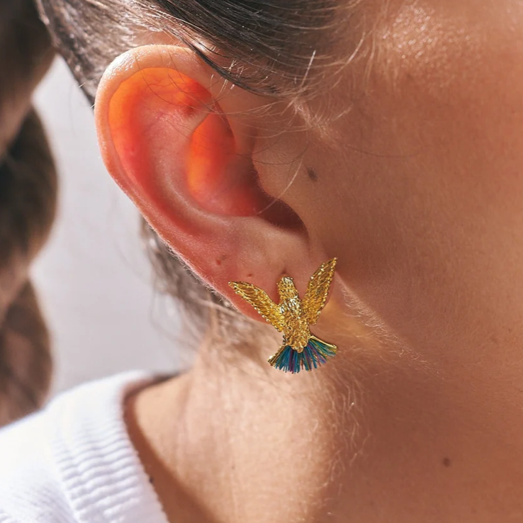 Topos Picaflor Dorado x Celeste
