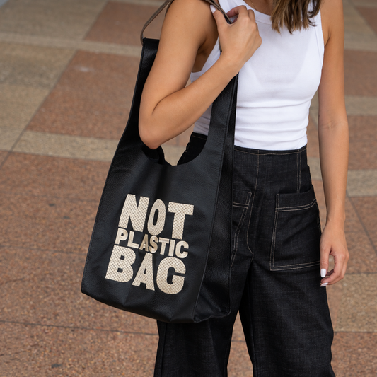 Not Plastic Bag Negra