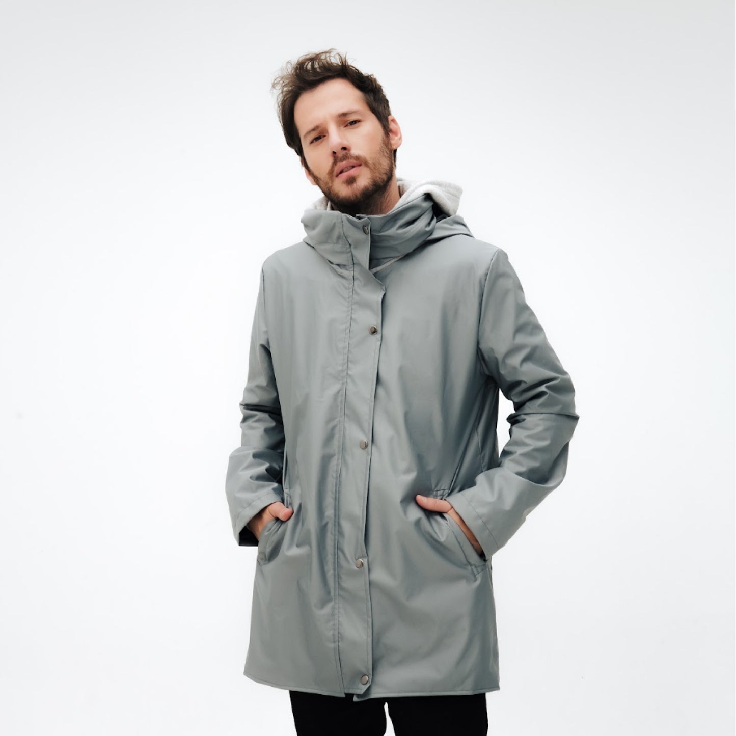 Impermeable Gris