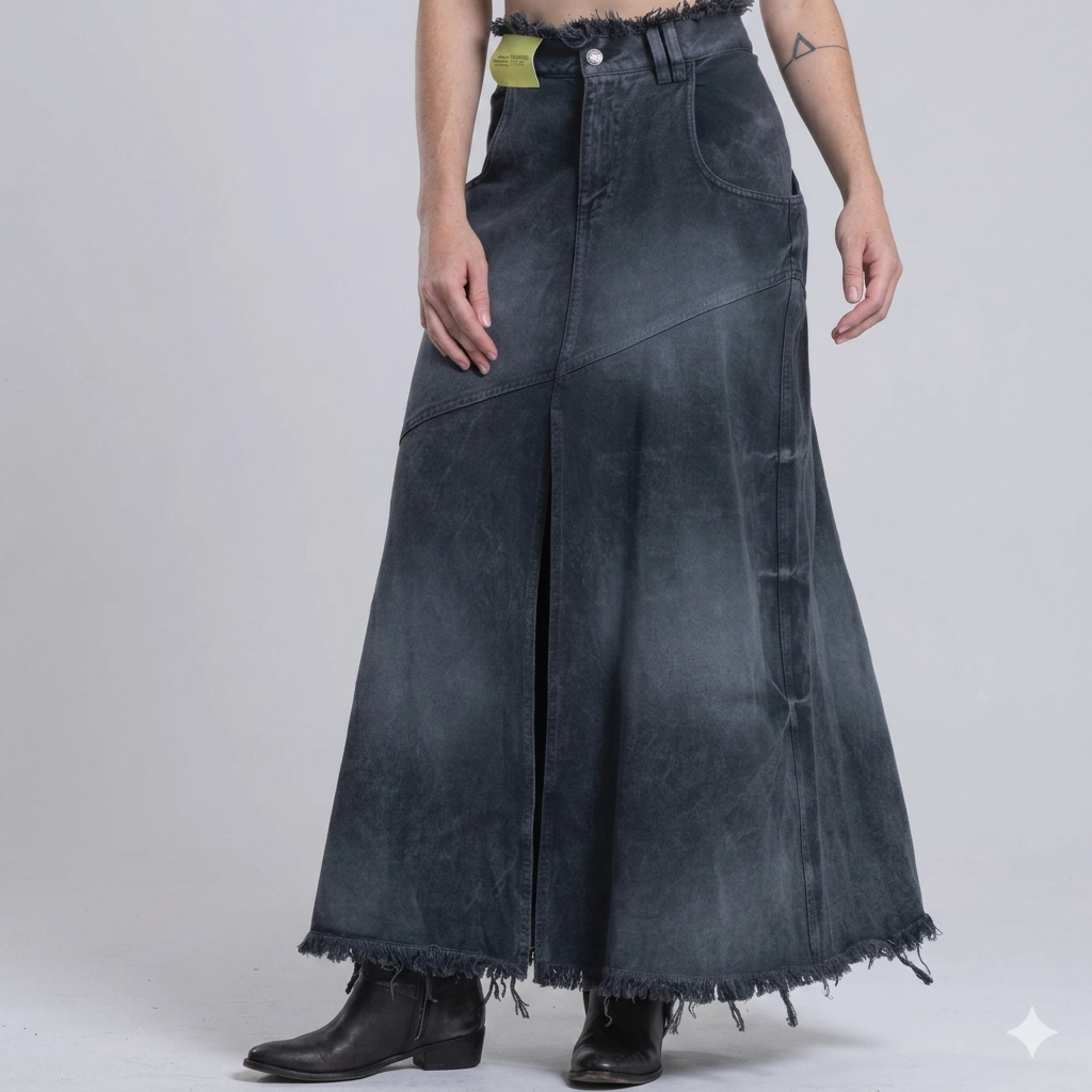 Maxi Falda Niebla
