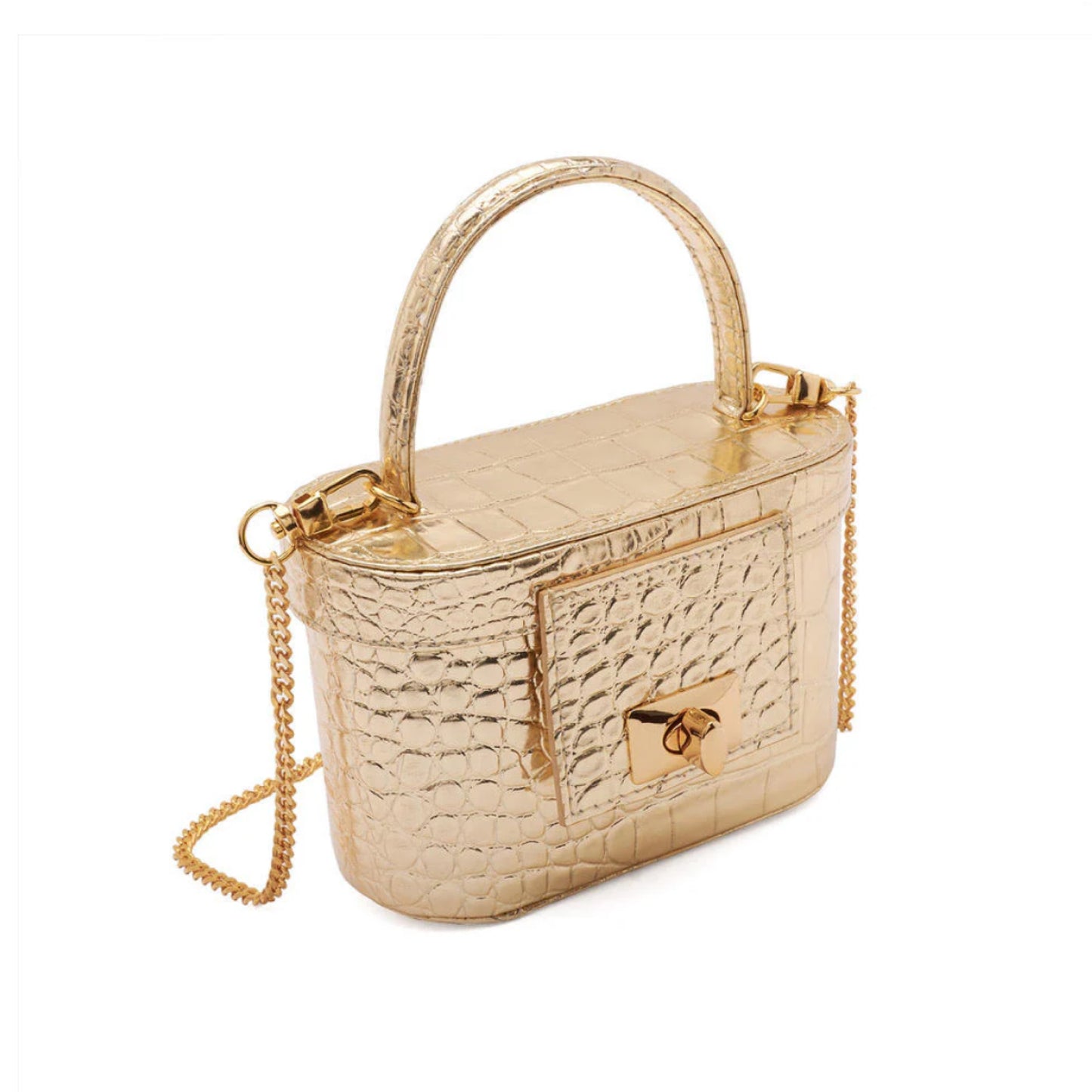 Micro Secretaire Bag Gold