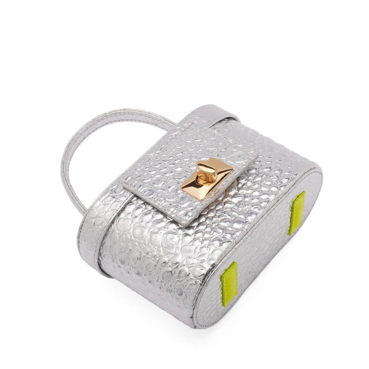 Micro Secretaire Bag Silver