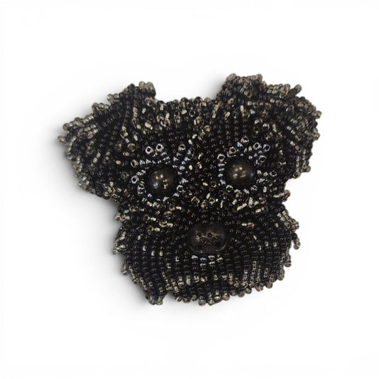 Perro Schnauzer Negro