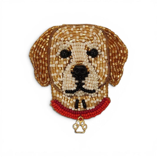 Perro Golden Retriever beige