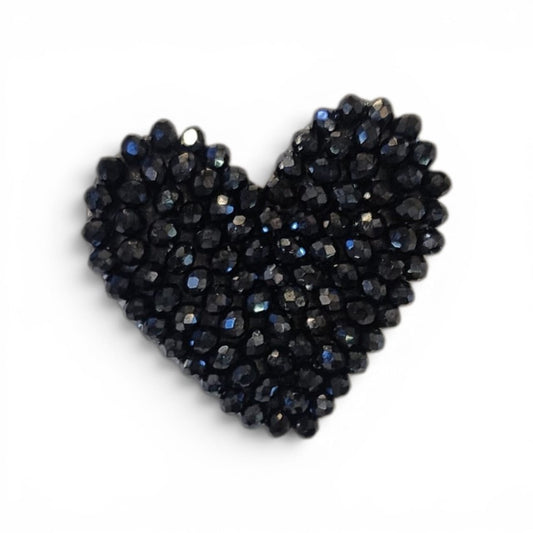 Mini corazon murano gris