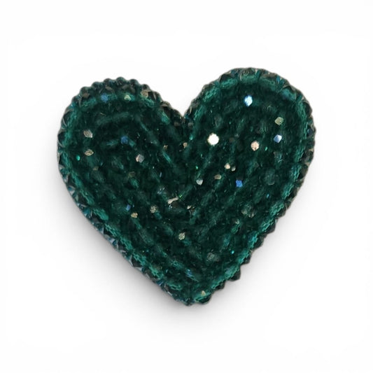 Mini corazon murano verde
