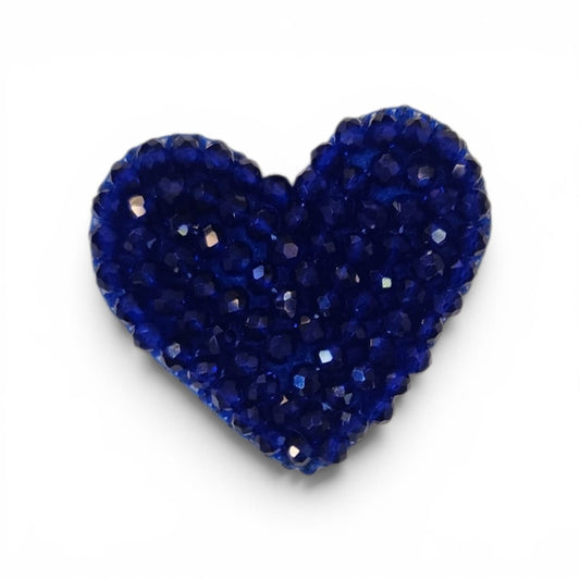 Mini corazon murano azul