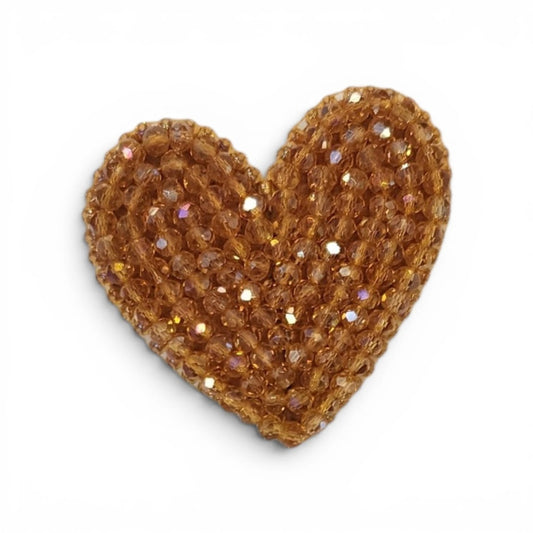 Mini corazon murano dorado
