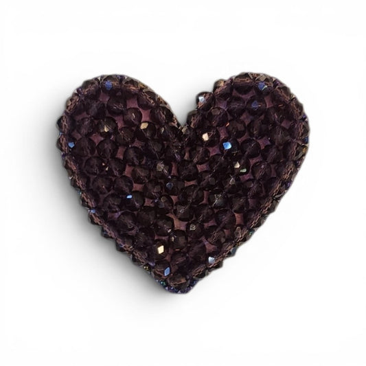 Mini corazon murano morado