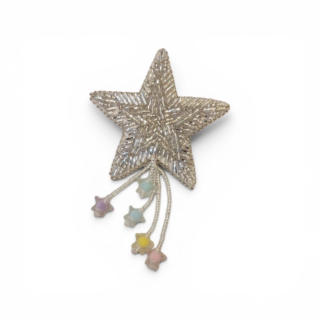Estrella Plateada Flecos