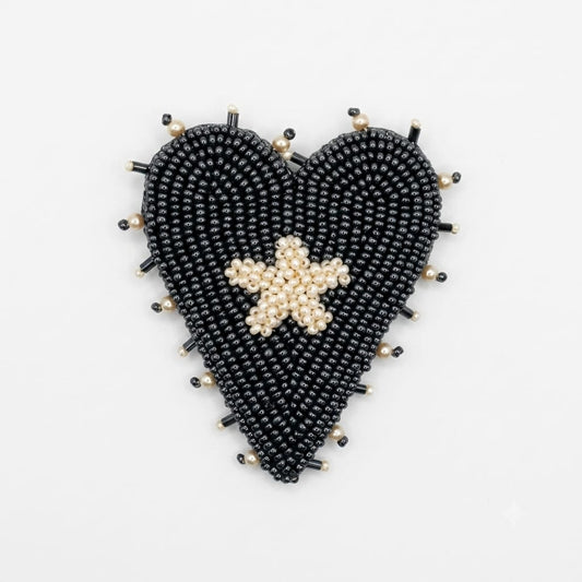 Corazon Estrella Borde Blanco con Acerina