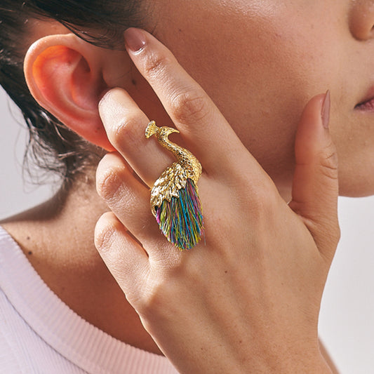 Anillo Pavo Real