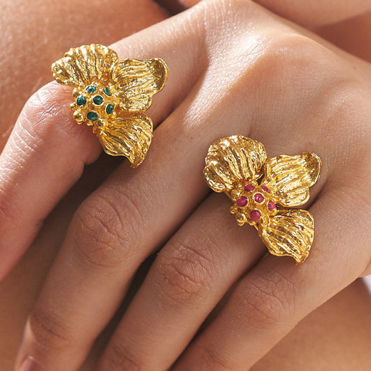 Anillo Petalos