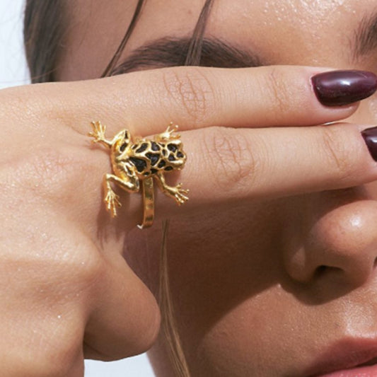 Anillo Rana hueca Mini