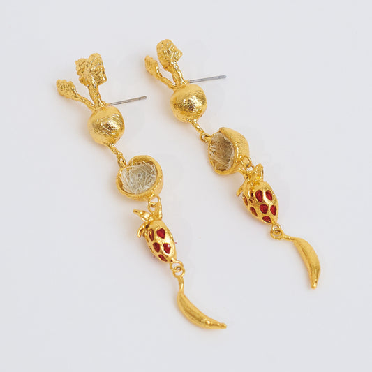 Aretes Frutas