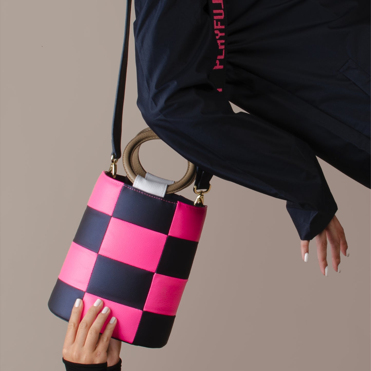 Basket Bag Fucsia