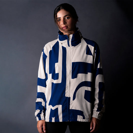 Rompevientos Oversize Blue City