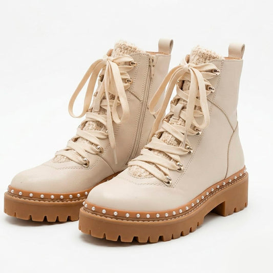 Botas Beige