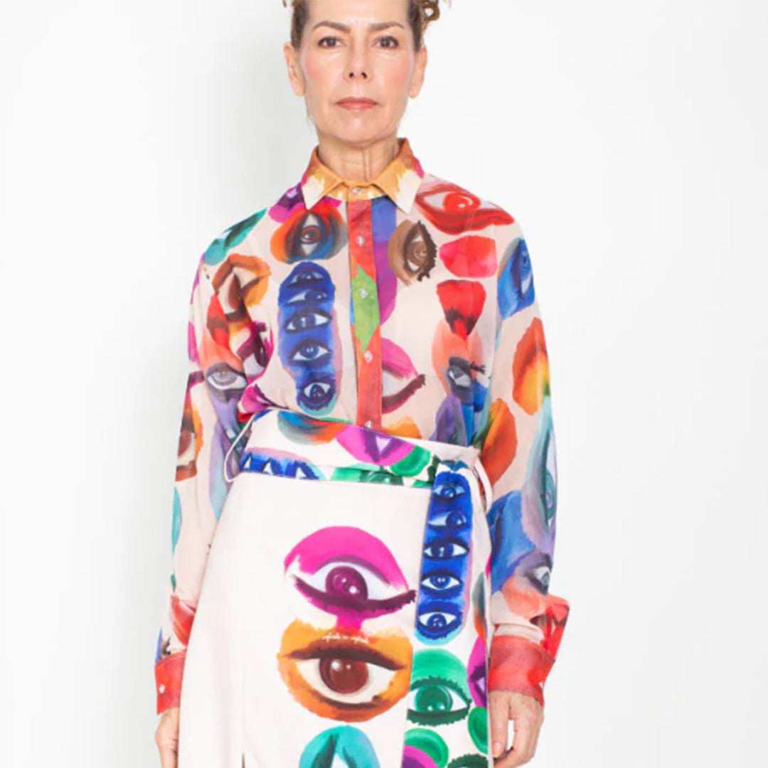 Camisa Present Gazing