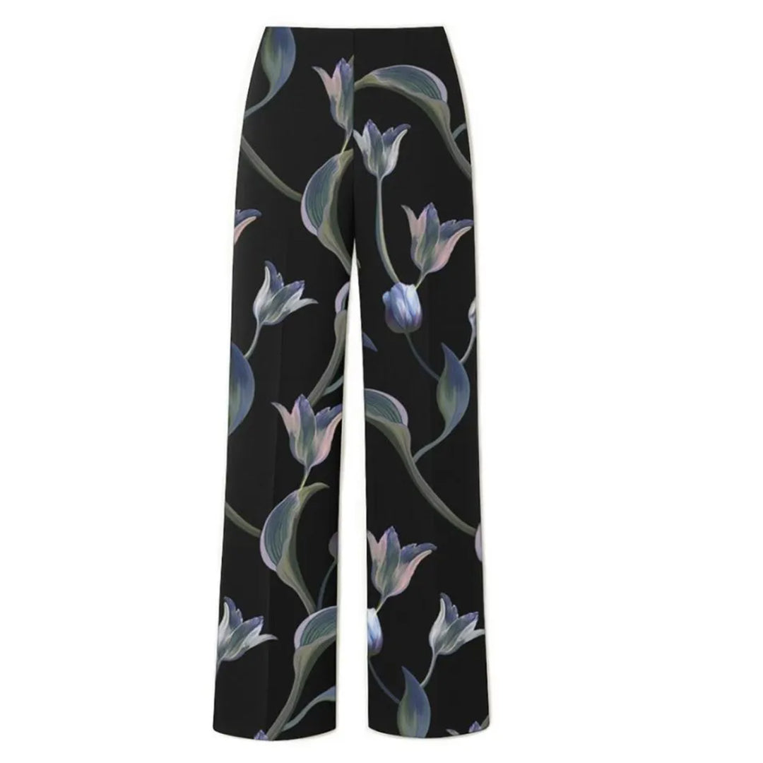 Cayetana Flower Dance Negro Pants