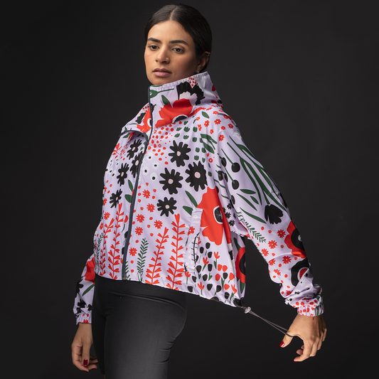 Rompevientos Cropped Cerezo